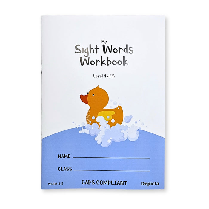 My Sight Words Workbook — Level 4 of 5