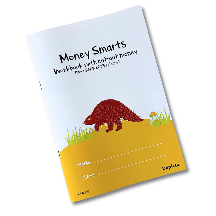 Money Smarts — Workbook with cut-out money (New SARB 2023 release)