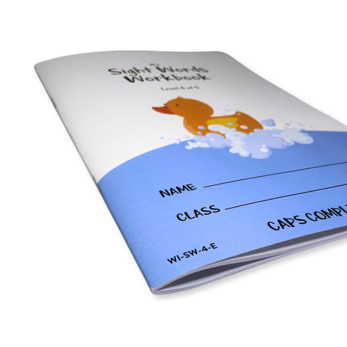 My Sight Words Workbook — Level 4 of 5