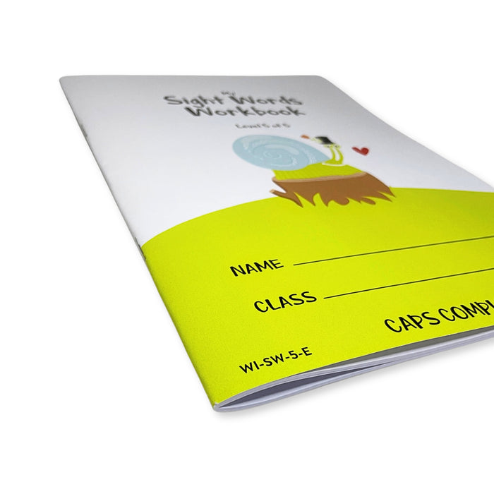 My Sight Words Workbook — Level 5 of 5