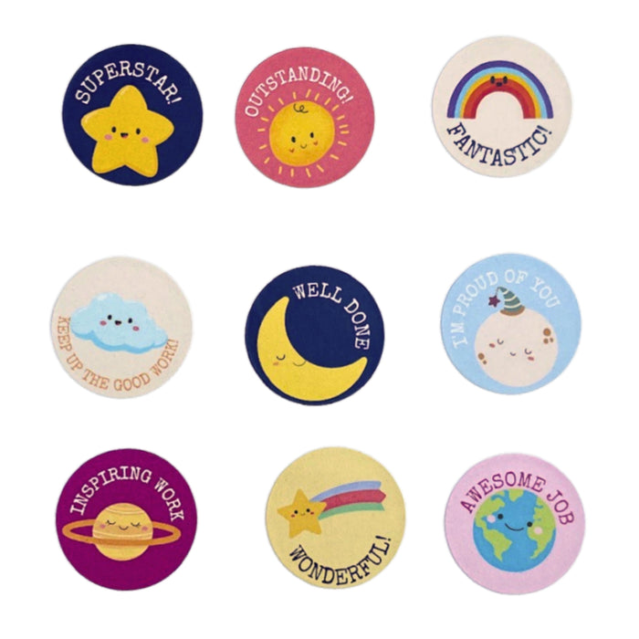 Sky English Stickers