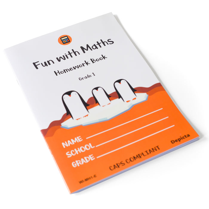 Fun with Maths Homework Book - Grade 1