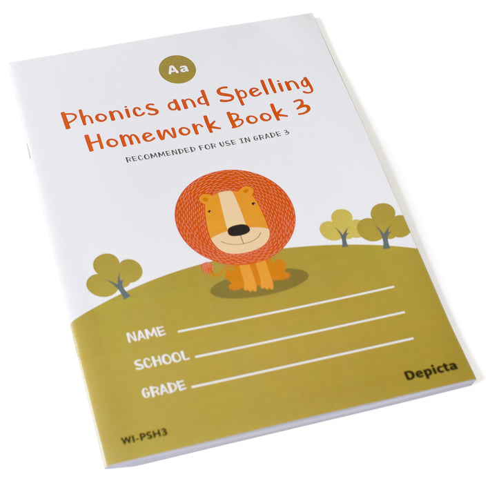 Phonics and Spelling Homework Book 3