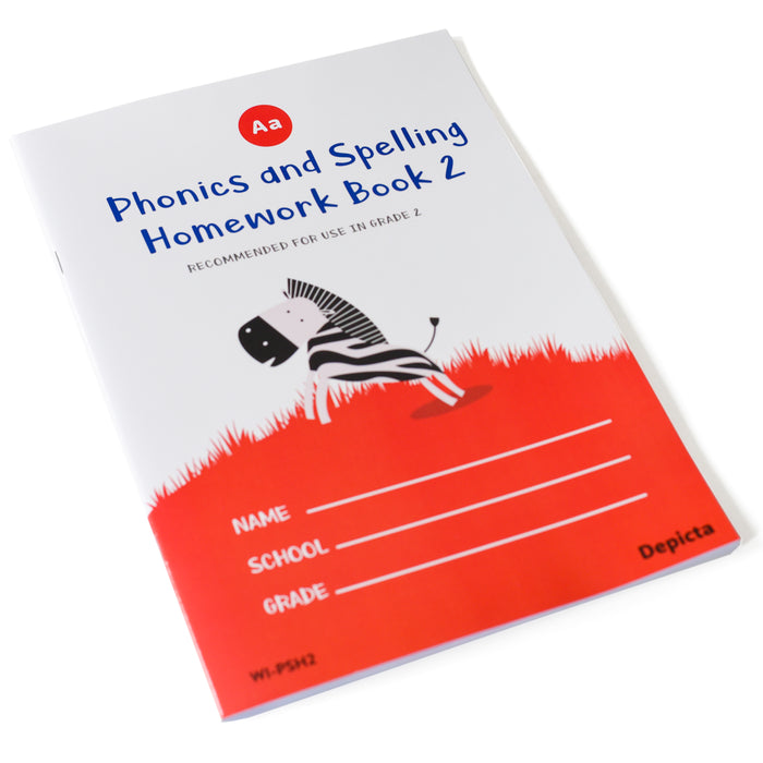 Phonics and Spelling Homework Book 2