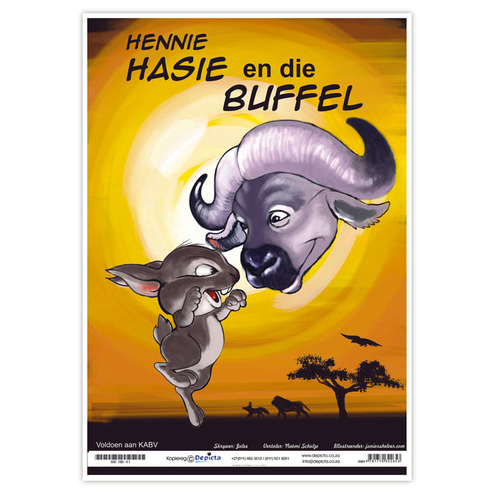 Hennie Hasie en die Buffel (Big Book)