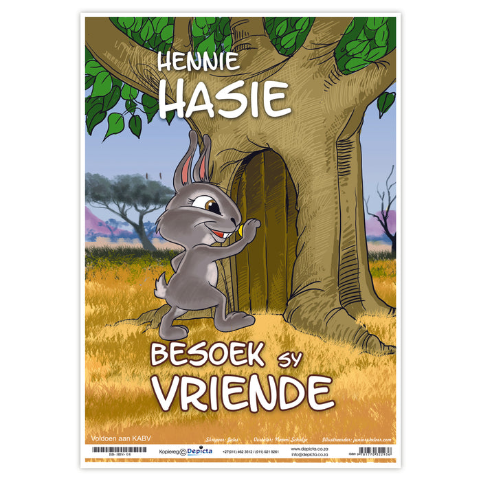 Hennie Hasie besoek sy Vriende (Big Book)
