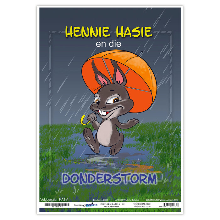 Hennie Hasie en die Donderstorm (Big Book)