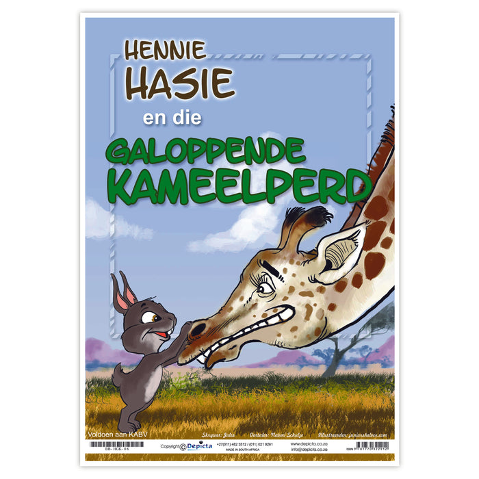 Hennie Hasie en die Galoppende Kameelperd (Big Book)