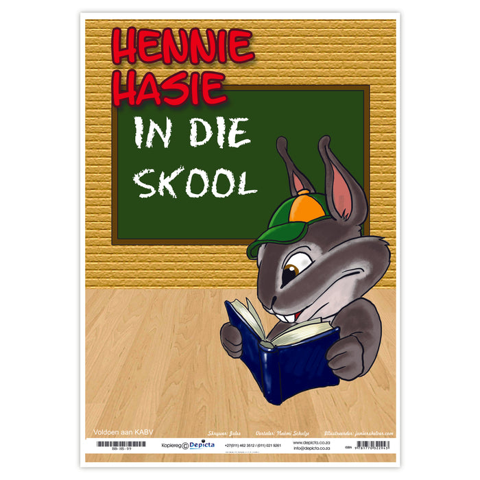 Hennie Hasie in die Skool (Big Book)