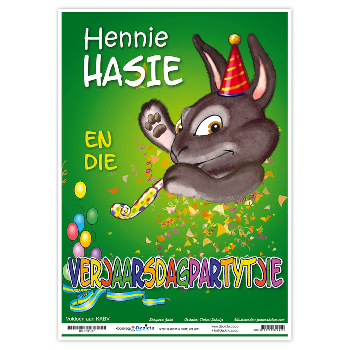 Hennie Hasie en die Verjaarsdagpartytjie (Big Book)