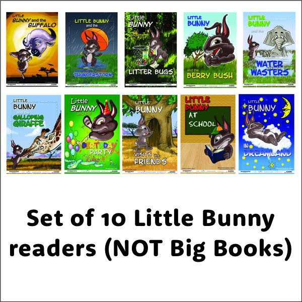 Little Bunny Readers - set of 10