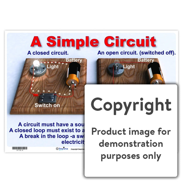A Simple Circuit Wall Charts And Posters