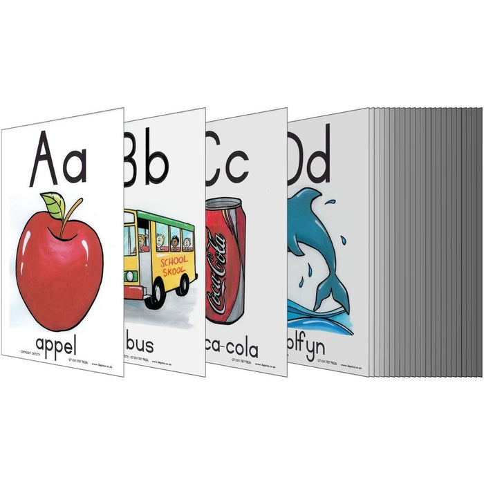 A - Z Alfabet A4 Wall Charts And Posters