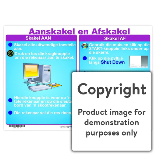 Aanskakel En Afskakel Wall Charts And Posters