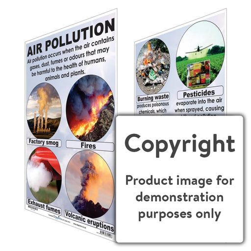 Air Pollution Wall Charts And Posters