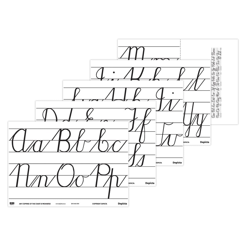 Cursive Alphabet Letters South Africa