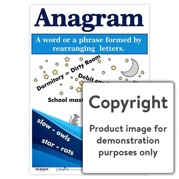 Anagram Wall Charts And Posters