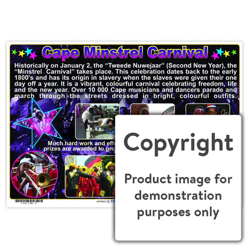 Cape Minstrel Carnival Wall Charts And Posters