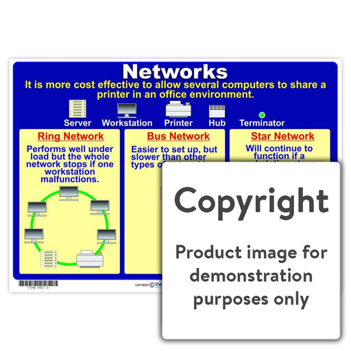 Computer Networks Wall Charts And Posters