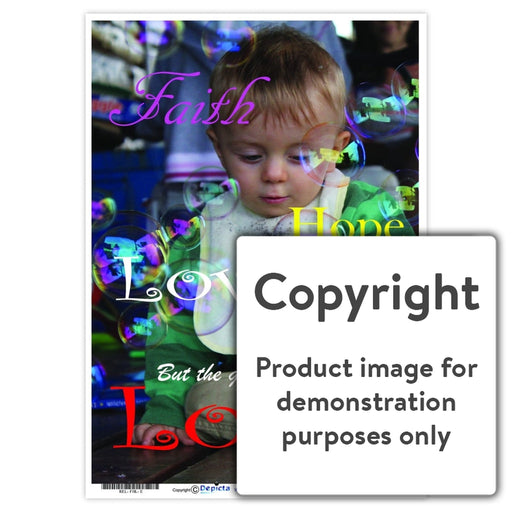 Faith Hope Love Wall Charts And Posters