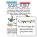 Figure Of Speech: Sarcasm Wall Charts And Posters