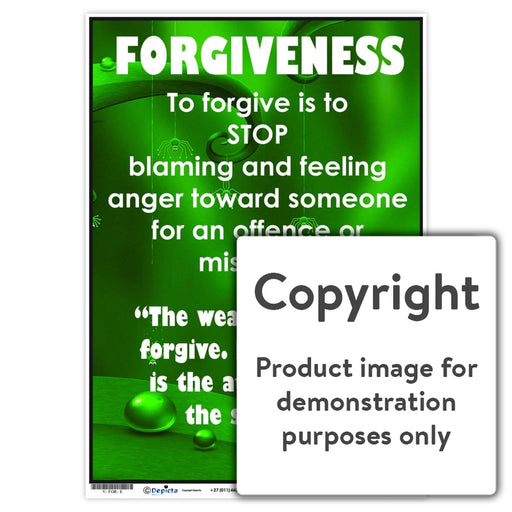 Forgiveness Wall Charts And Posters