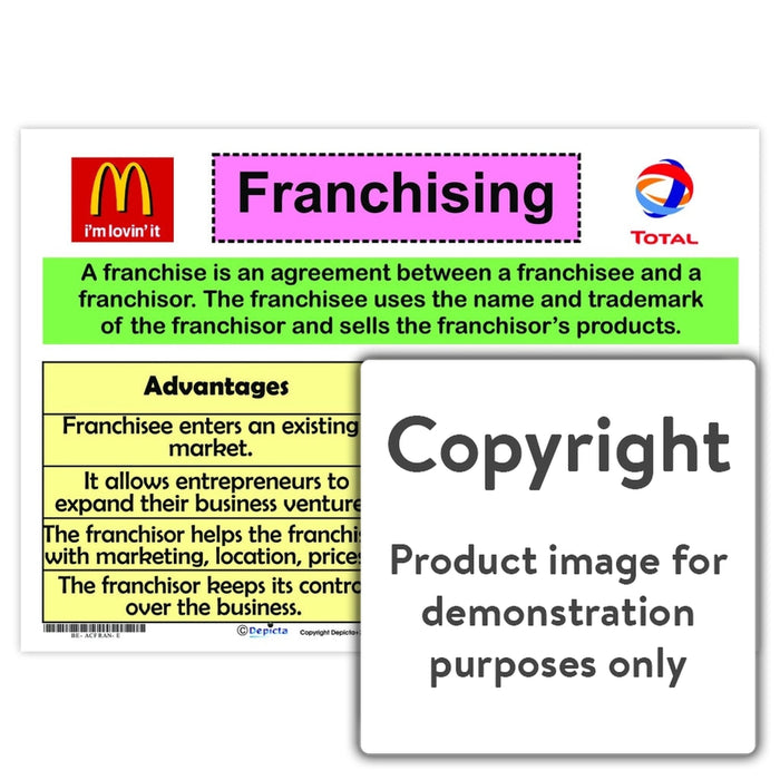 Franchising Wall Charts And Posters