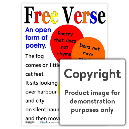 Free Verse Wall Charts And Posters