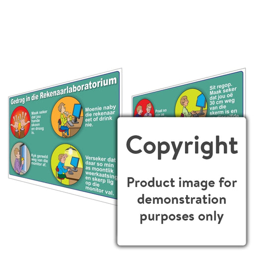 Gedrag In Die Rekenaarlaboratorium Wall Charts And Posters