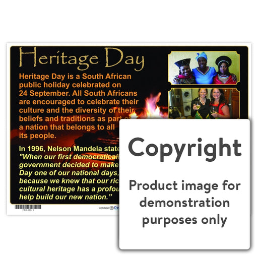 Heritage Day Wall Charts And Posters