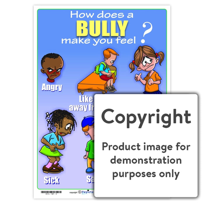 How Does A Bully Make You Feel (Primary School) Wall Charts And Posters