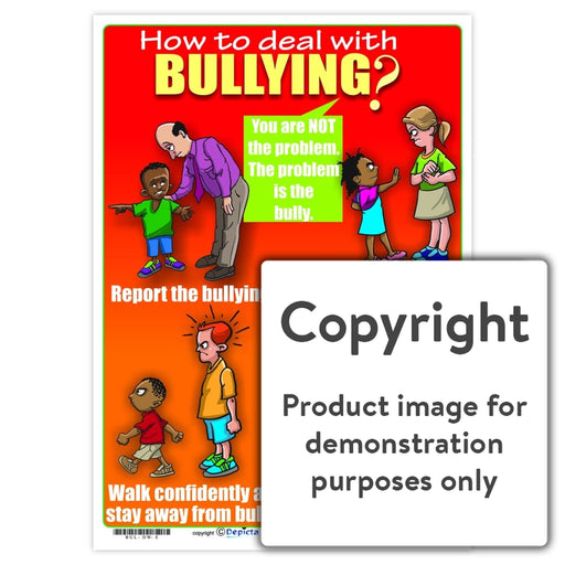 How To Deal With Bullying (Primary School) Wall Charts And Posters