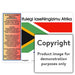 Ifulegi Laseningizimu Afrika ( South African National Flag ) Wall Charts And Posters