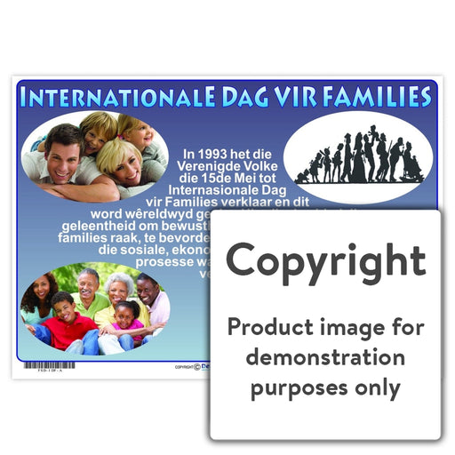 Internasionale Dag Vir Families Wall Charts And Posters