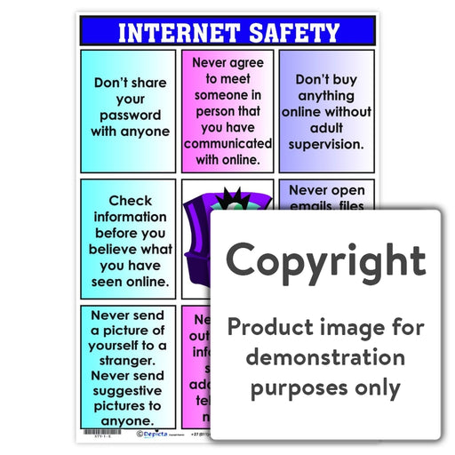 Internet Safety Wall Charts And Posters