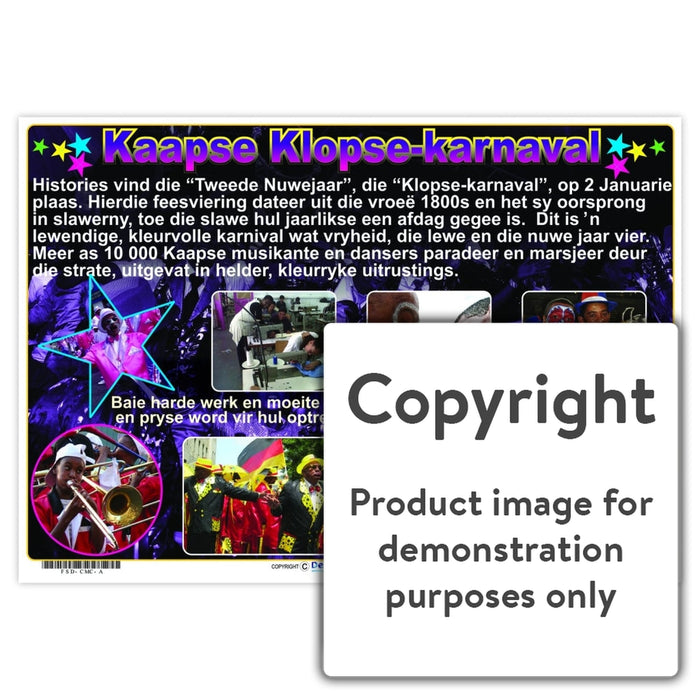 Kaapse Klopse-Karnaval Wall Charts And Posters