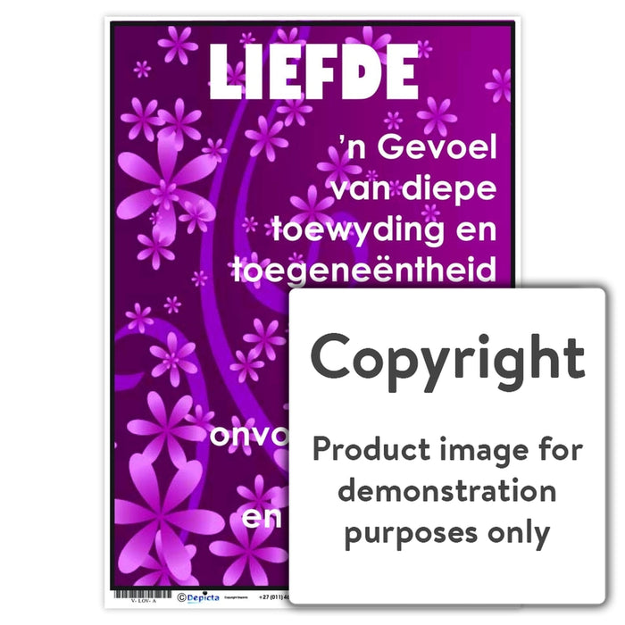 Liefde Wall Charts And Posters