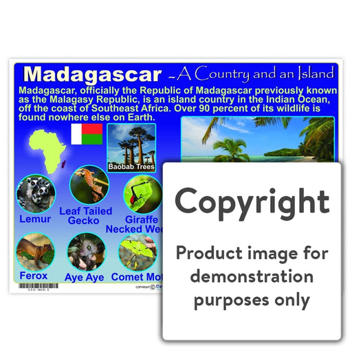 Madagascar Wall Charts And Posters