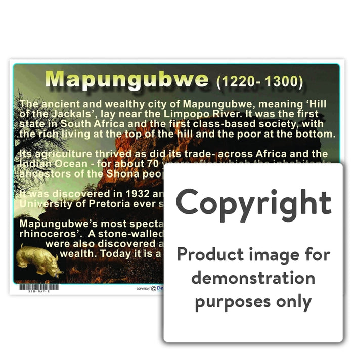 Mapungubwe Wall Charts And Posters