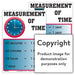 Measurement Of Time Wall Charts And Posters
