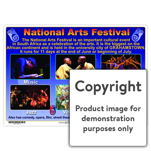 National Arts Festival Wall Charts And Posters