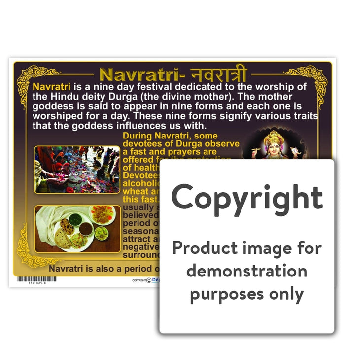 Navratri (English) Wall Charts And Posters