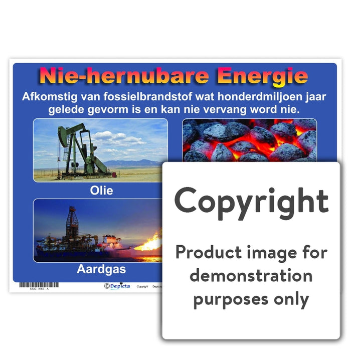 Nie-Hernubare Energie Wall Charts And Posters