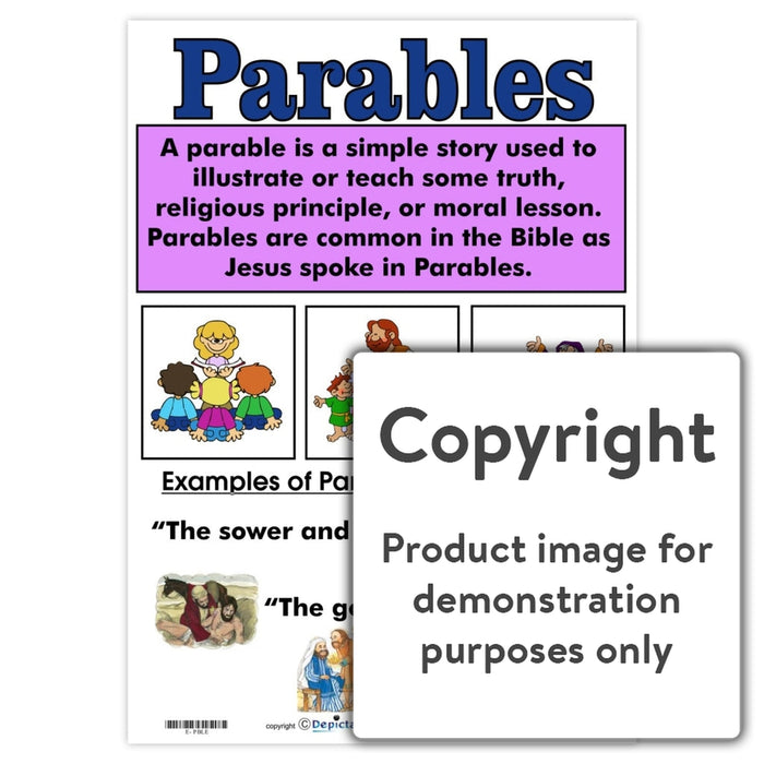 Parables Wall Charts And Posters