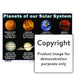 Planets Of Our Solar System Wall Charts And Posters