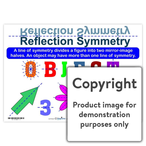 Reflection Symmetry Wall Charts And Posters