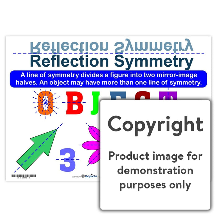 Reflection Symmetry Wall Charts And Posters