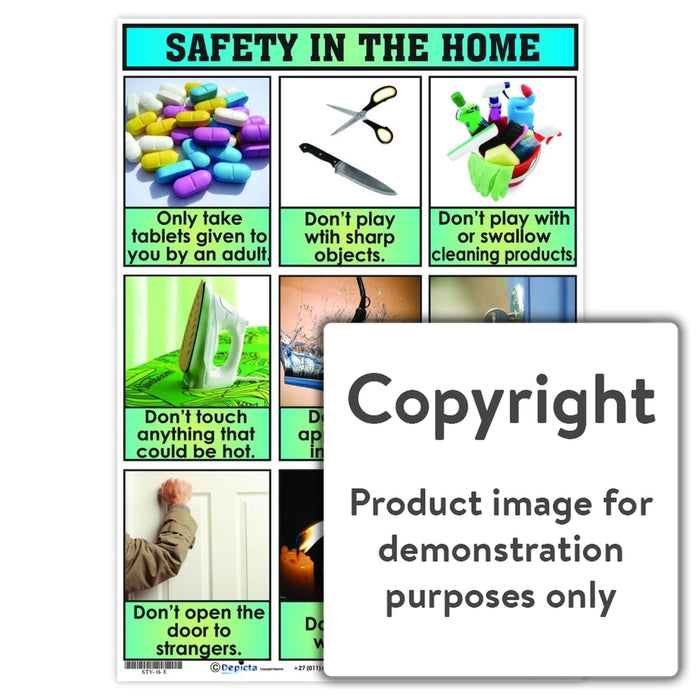 Safety In The Home Wall Charts And Posters