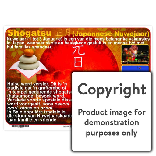 Shogatsu ( Afrikaans ) Wall Charts And Posters