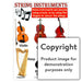 String Instruments Wall Charts And Posters